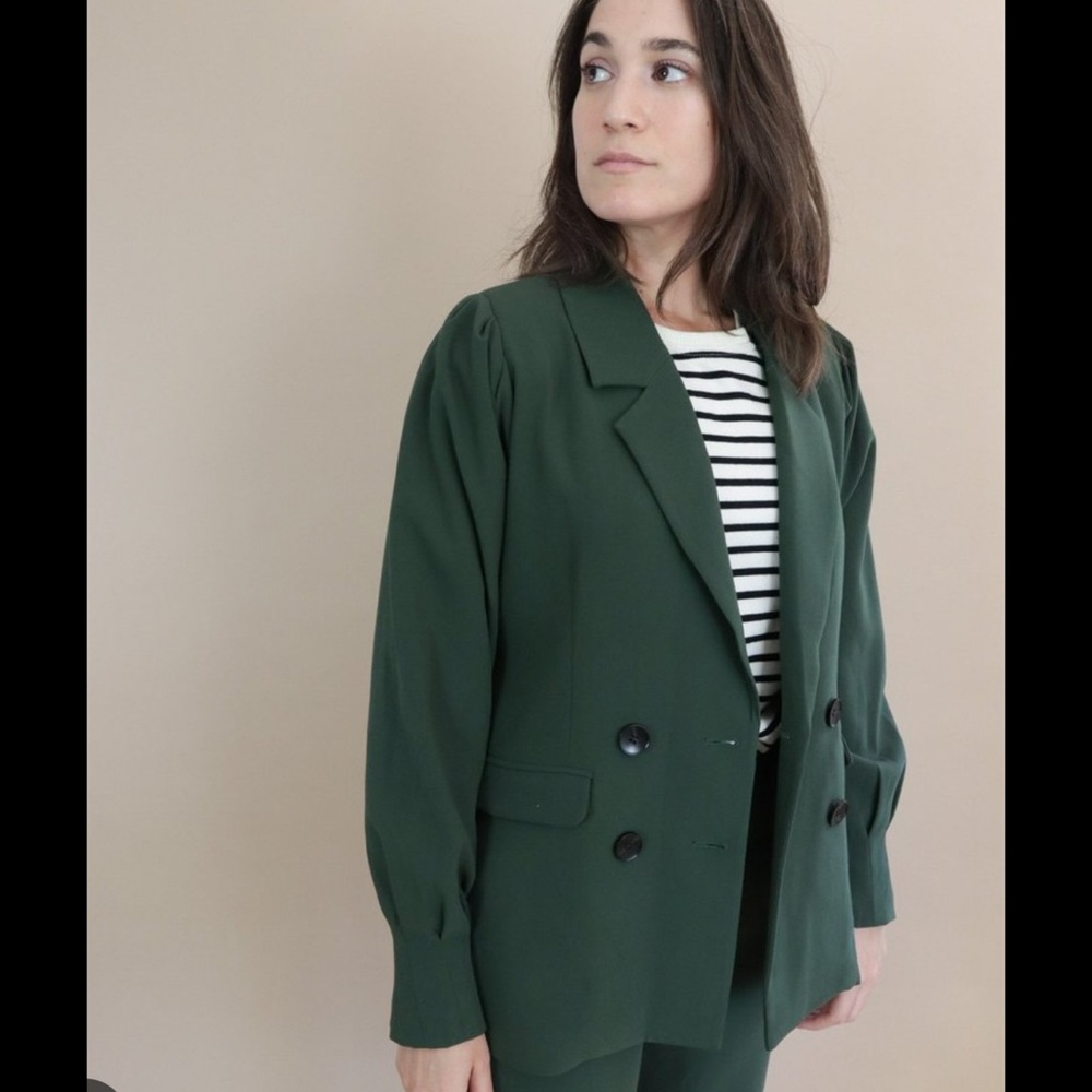 New Just Female Etna Green Blazer